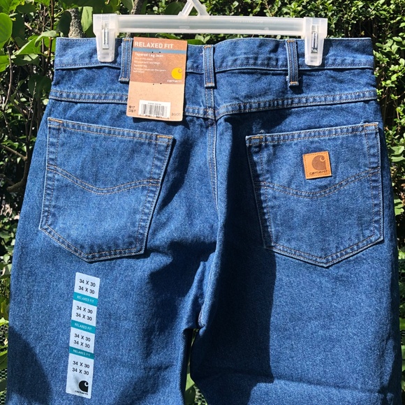 Carhartt Relaxed Fit Tapered Leg Jean, Size 34 x 30 NWT - Picture 5 of 5